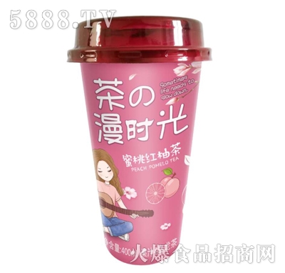 佳因美400ml蜜桃紅柚茶（紅色版）